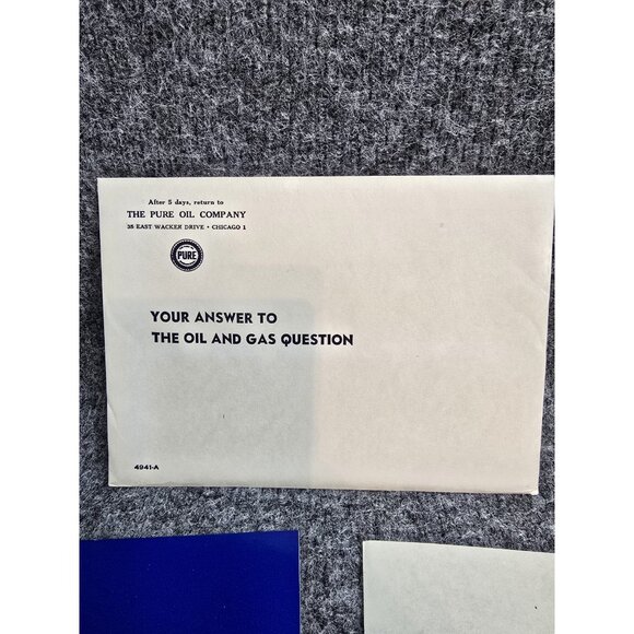 Pure Oil Company Advertising Car Dealer Brochure Catalog 40s 50s Service Booklet - Picture 2 of 8